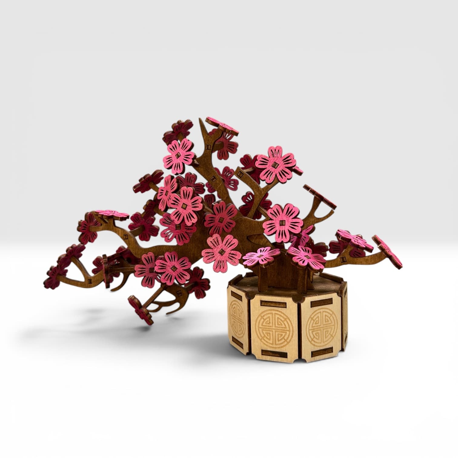 Medinė Sakura - Rožinė