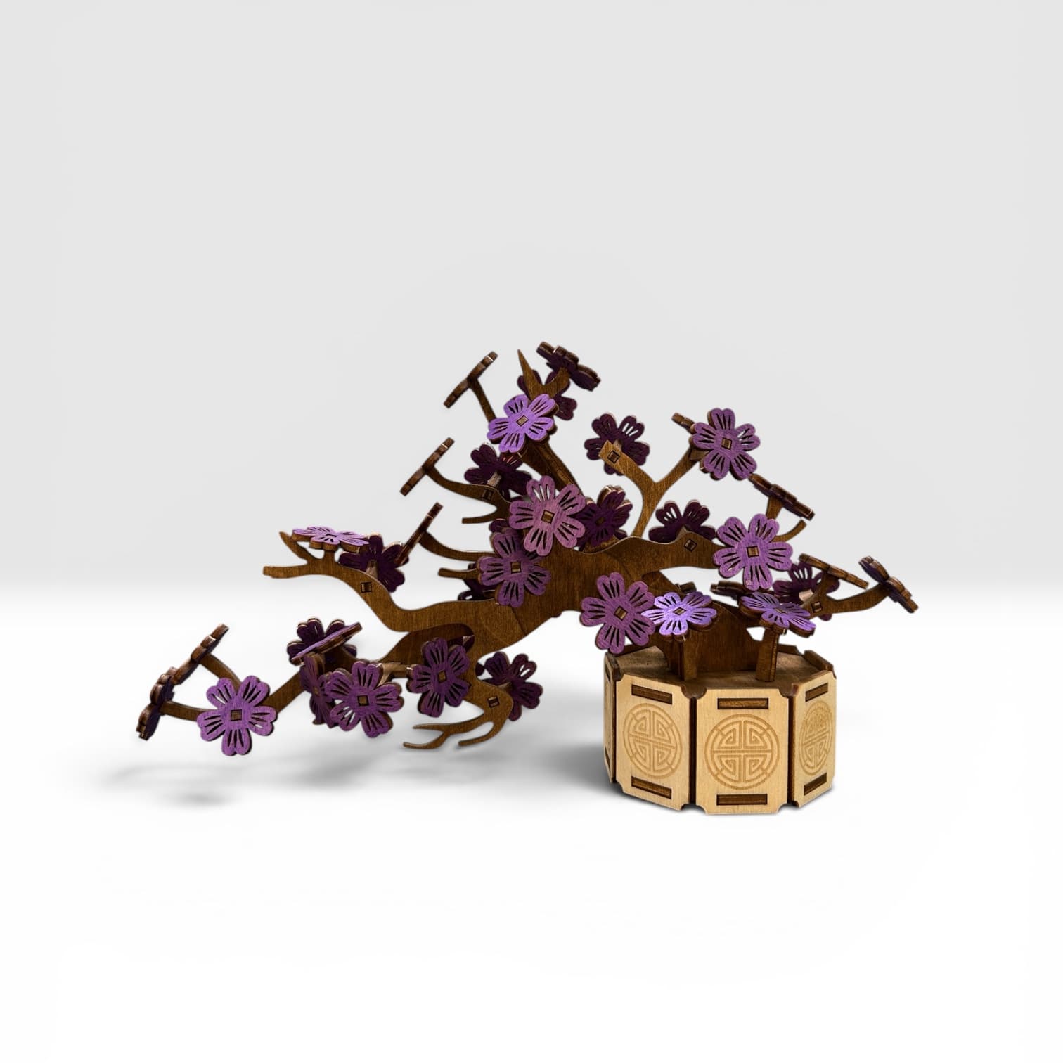 Medinė Sakura - Violetinė